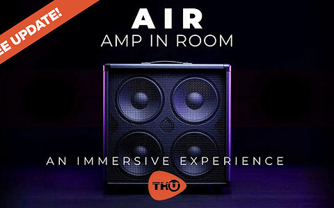 Overloud THU AIR amp simulation emulation plug-in Amp In Room technology