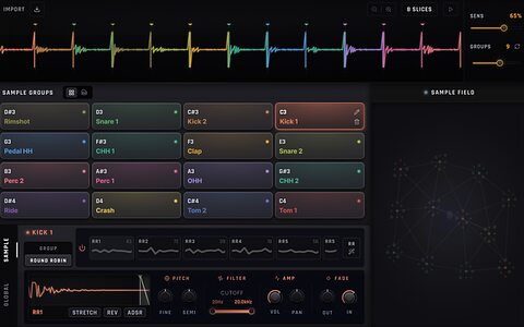 Pitch Innovations Loop2Kit loop slicing sampler plug-in