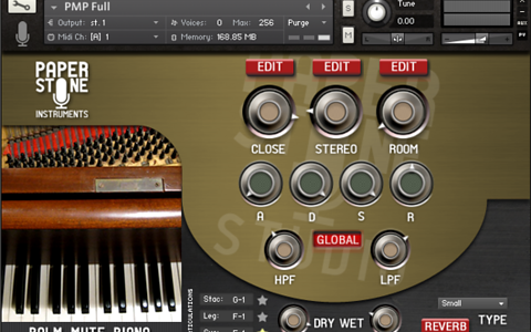 Palm Mute Piano from Paper Stone Instruments Palm Mute Piano from Paper Stone Instruments