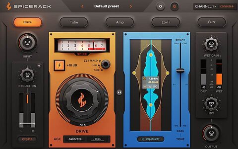 Process Audio Spicerack parallel distortion saturation linear-phase EQ plug-in