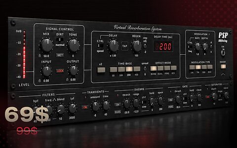 PSPaudioware PSP BBDelay Bucket Brigade Devices delay plug-in