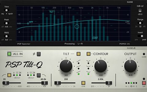 PSP Tilt-Q EQ plug-in
