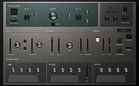 quietformat Meltone software synthesizer