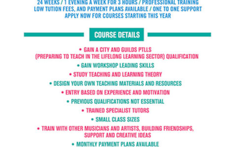 The Music Leader Training Programme The Music Leader Training Programme