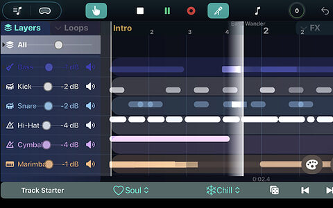 Hit'n'Mix RipX for iPhone AR DAW 3D spatial audio software