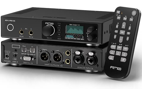 RME ADI-2 Pro EX A-D D-A reference-grade converter headphone amp
