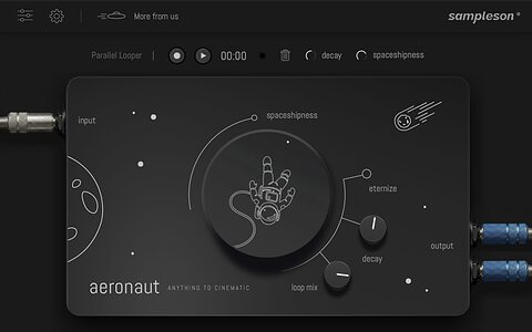 Sampleson Aeronaut spectral freeze cinematic soundscapes virtual instrument