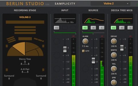 Samplicity Berlin Studio convolution reverb Teldex orchestral mockups