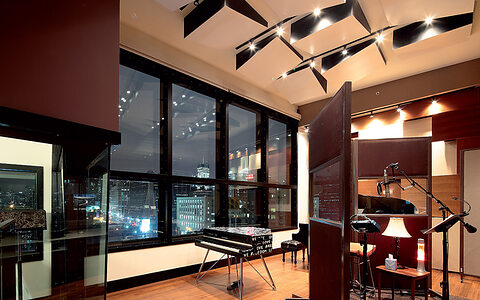 Jungle City studio, New York.