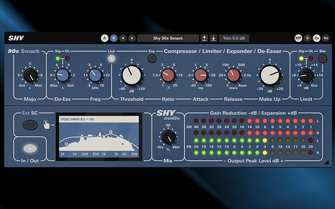 Shy Audio 90s Smack compressor plug-in