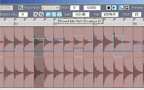 Sonar 4 loop envelopes.