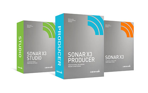 Cakewalk's new Sonar X3 family of products Cakewalk's new Sonar X3 family of products