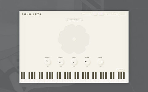 Song Athletics Song Piano grand upright Rhodes synths sample library