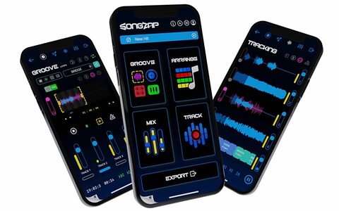 RT60 Songzap v3 headphone-free recording AI spill bleed removal songwriting App iPhone iPad