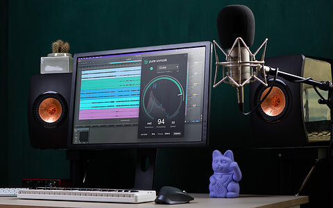 Sonible pure:unmask spectral processing create space separation in mix