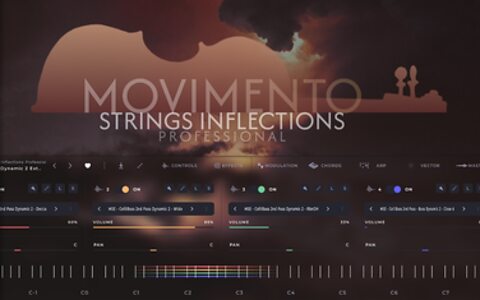 Sonora Cinematic Movimento Strings Inflections MPE chamber strings sample library