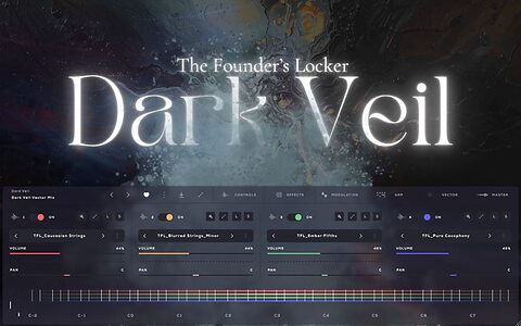 Sonora Cinematic The Founder's Locker Dark Veil Audiomodern Soundbox MPE sample library virtual instrument