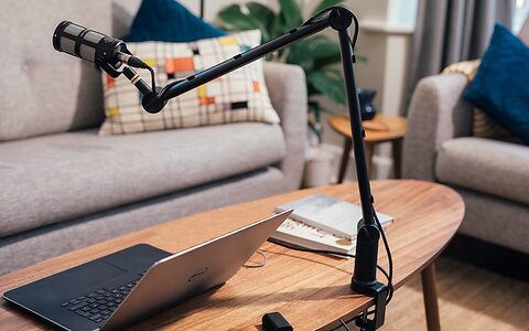 Sontronics Voicecasting Pack Podcast Pro Elevate desktop microphone stand USB cable content creator bundle