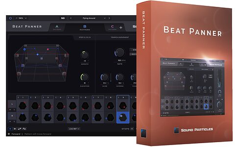 Sound Particles Beat Panner step sequencer panning effect