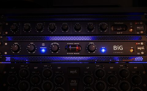 SPL BiG Studio stereo image enhancer widener outboard analogue tube outboard