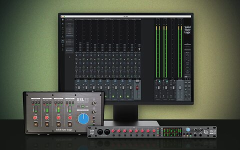 SSL 360 V2.0 control surface audio interface plug-in software
