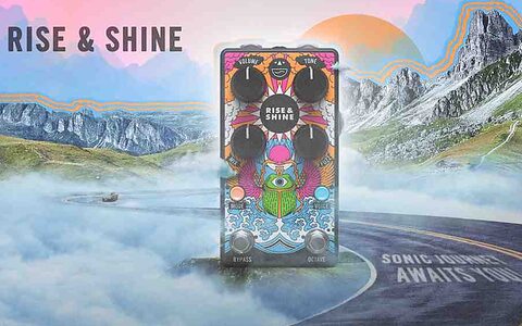 Stone Deaf FX Rise & Shine octave-up fuzz tremolo guitar effects pedal