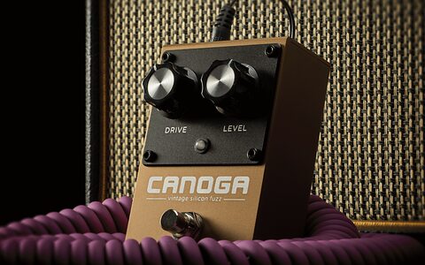 Strymon Canoga analogue fuzz guitar effects pedal