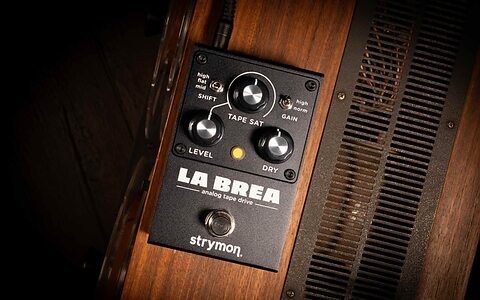 Strymon La Brea analogue tape drive guitar pedal