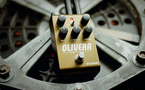 Strymon Olivera oil can echo delay guitar pedal