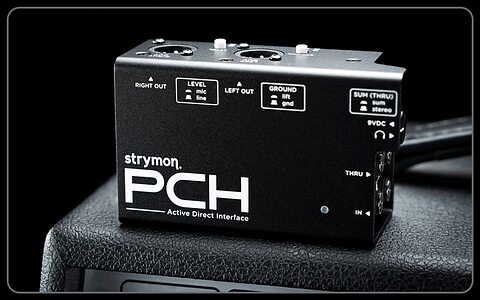Strymon PCH stereo DI box guitar keyboard synth effects pedalboard
