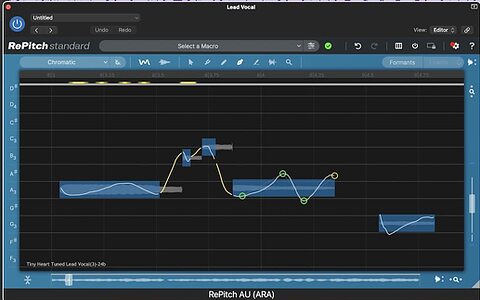 Synchro Arts RePitch 1.3 natural transparent pitch-correction vocal tuning plug-in