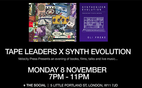 Synth Book Launch Event