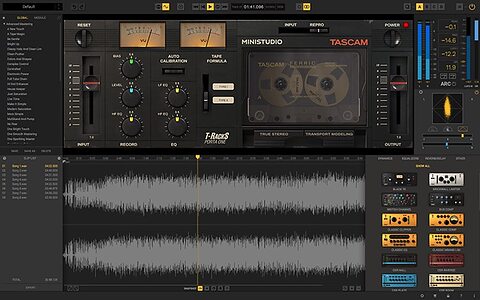 Tascam IK Multimedia T-RackS Porta One free tape multitrack plug-in giveaway offer