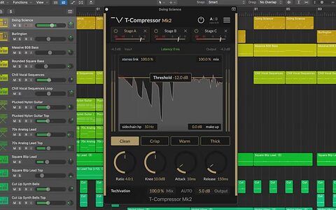 Techivation T-Compressor Mk2 multi-stage compressor plug-in