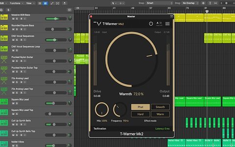 Techivation T-Warmer Mk2 bass-enhancement audio plug-in