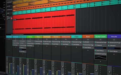 Tracktion Waveform Free 13.5 DAW software no track limitations