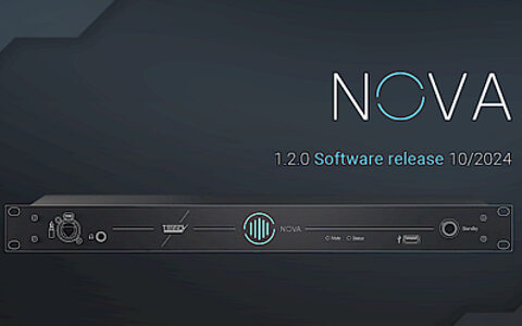 Trinnov Nova hardware monitoring room-correction system update