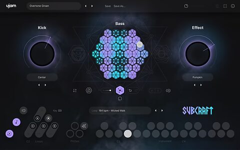 UJAM Subcraft sub-bass kick drum virtual instrument