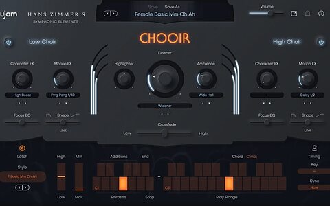 UJAM Symphonic Elements Chooir vocal choir sample library