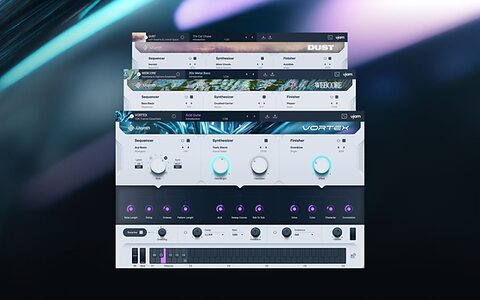 UJAM Usynth Vortex Webcore Dust software synthesizer bundle