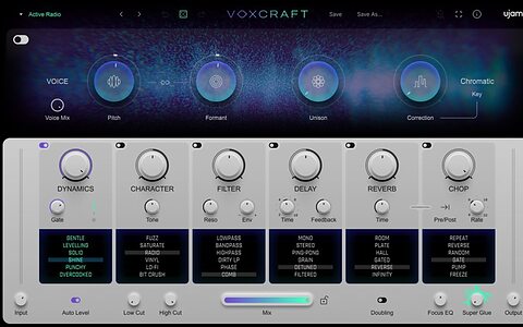 UJAM Voxcraft vocal processing effects plug-in
