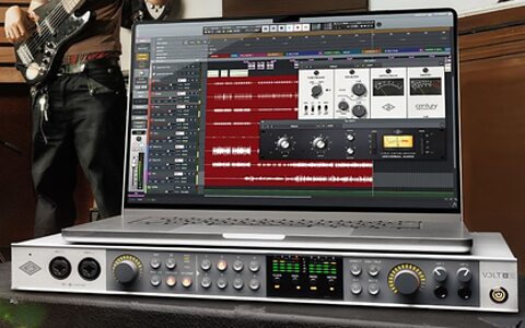 Universal Audio Volt 876 audio interface analogue compressors