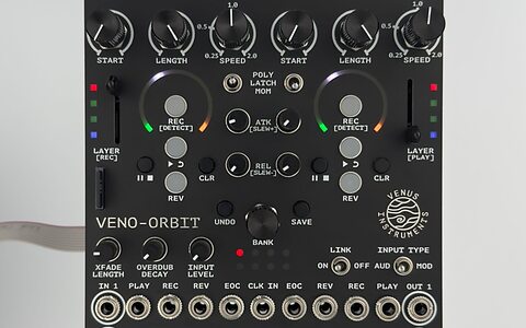Venus Instruments Veno-Orbit Eurorack audio CV sampler module