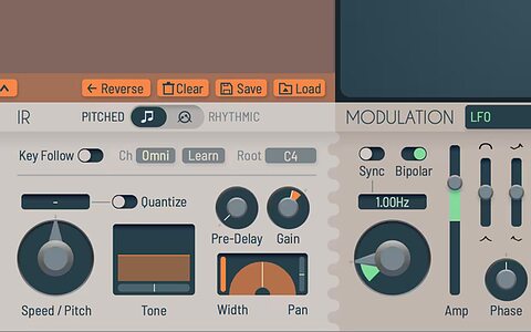 Viiri Audio Aava convolution audio processor virtual instrument