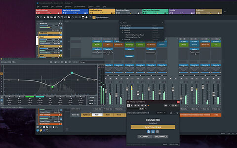 VSL Vienna Ensemble Pro 8 8V network virtual instrument video plug-in host software