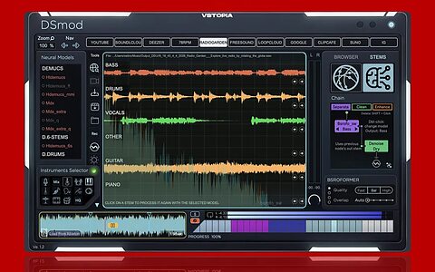 VSTOPIA Dynamic Split Module Ableton Live 12 Max for Live stem separation device