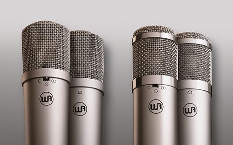 Warm Audio Jr Series Jr Studio Essentials WA-47jr WA-87jr U47 U87 inspired microphones