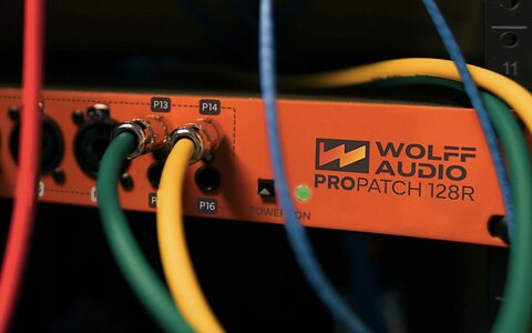 Wolff Audio ProPatch 128R digitally controlled remote analogue patchbay TT Bantam