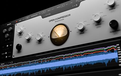 Woodstock Audio Open Compressor educational audio compression dynamic processor plug-in