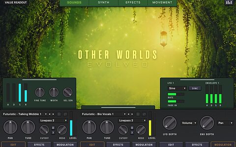 Zero G Other Worlds Evolved cinematic soundscape sample library